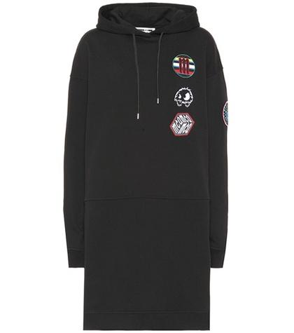 Mcq Alexander Mcqueen Cotton Hoodie Dress