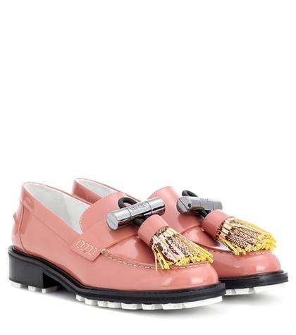 Kenzo Georgia Patent Leather Loafers