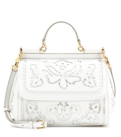 Paige Sicily Medium Embroidered Leather Tote