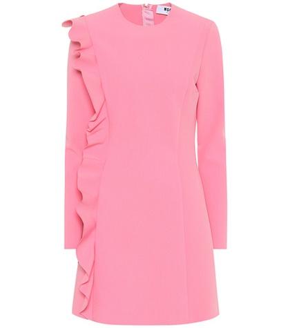Msgm Crêpe Minidress