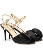 Charlotte Olympia Satin Sandals