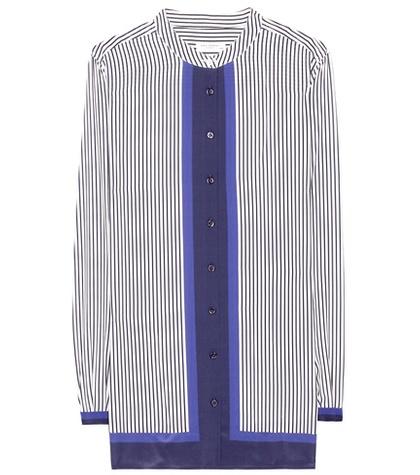 Equipment Fisher Striped Silk Shirt