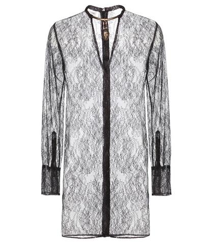 Valentino Lace Shirt With Pendant