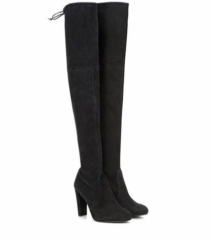 Stuart Weitzman Highland Suede Over-the-knee Boots