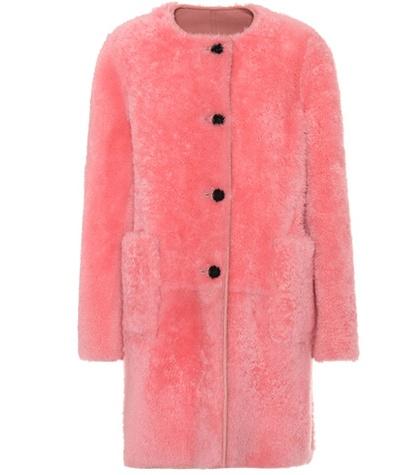 Saint Laurent Reversible Leather And Fur Jacket
