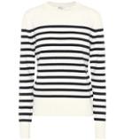 Miu Miu Striped Cashmere Sweater