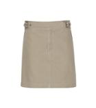 Marc By Marc Jacobs Buckle Front Cotton Miniskirt