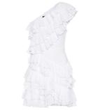 Isabel Marant Zeller One-shoulder Cotton Dress