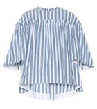 Golden Goose Deluxe Brand Striped Cotton And Silk Top