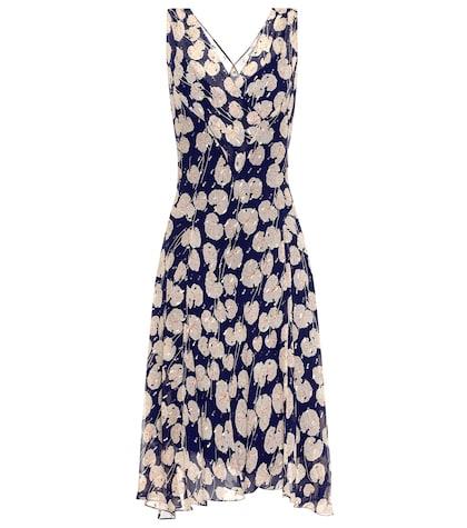 Diane Von Furstenberg Dita Printed Silk-blend Dress