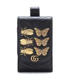 Aquazzura Gg Marmont Leather Belt Pouch