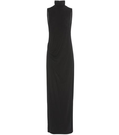 Victoria Victoria Beckham Safina Crêpe Jersey Turtleneck Dress