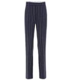 Gucci Striped High-rise Slim Pants