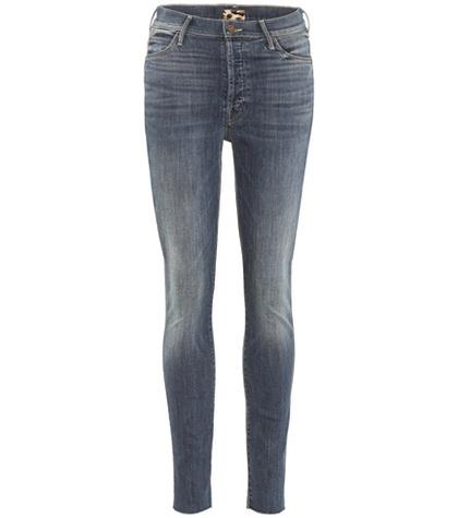 Mother Stunner Ankle Fray Jeans