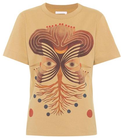 Max Mara Printed Cotton T-shirt