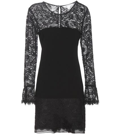 Diane Von Furstenberg Lavana Lace And Crêpe Dress