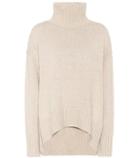 Joseph Knitted Cotton-blend Turtleneck Sweater