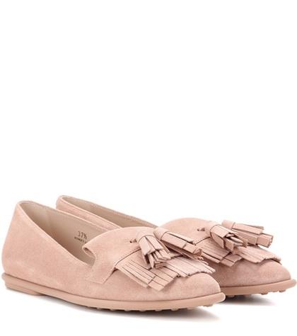 Jimmy Choo Ballerina Suede Loafers