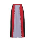 Valentino Pleated Silk Skirt