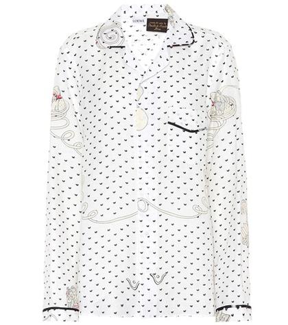 Loewe X Paula's Ibiza Printed Linen Shirt