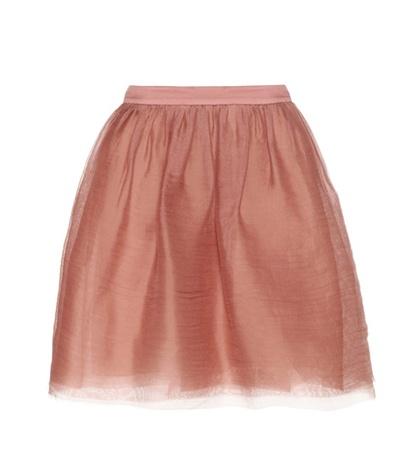 Dorothee Schumacher Fragile Nature Silk-chiffon Skirt