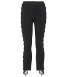 Valentino Lace-up Skinny Trousers