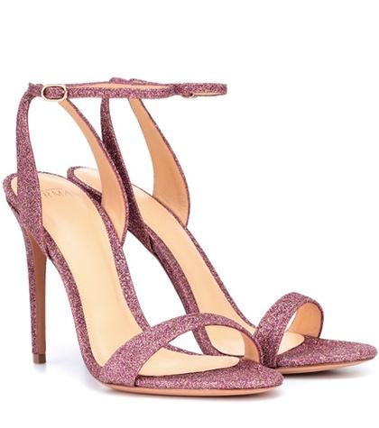 Alexandre Birman Santine Glitter Sandals