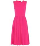 S Max Mara Suez Cotton-blend Midi Dress