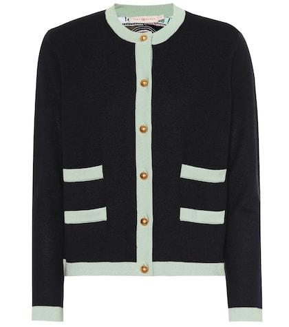 Gianvito Rossi Kendra Virgin Wool Cardigan
