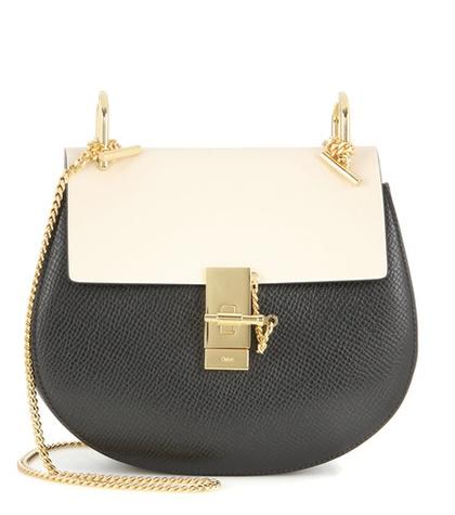 Vince Drew Leather Shoulder Bag