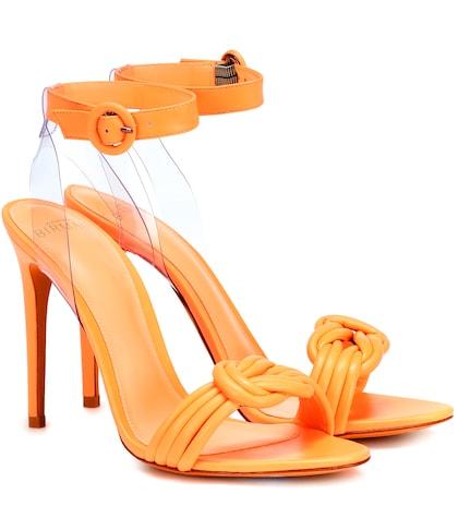 Alexandre Birman Vicky 100 Leather Sandals
