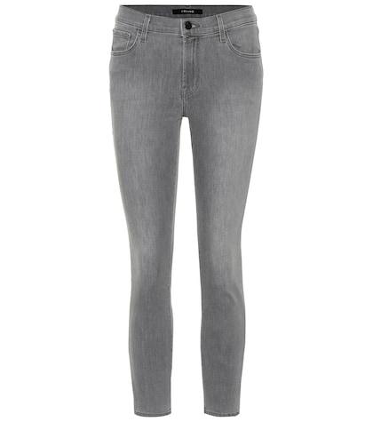 J Brand 835 Cropped Mid-rise Skinny Jeans