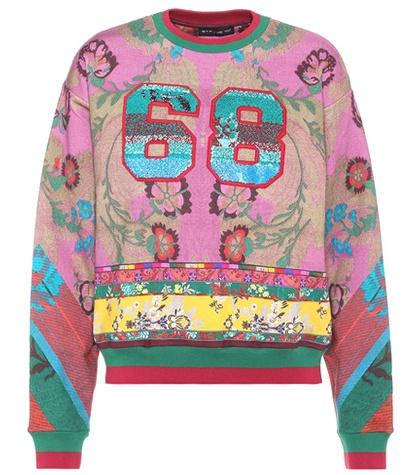 Etro Printed Cotton Sweater