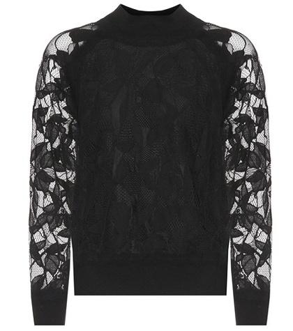 Rag & Bone Sofiya Cotton-blend Lace Sweater