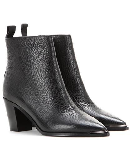 Acne Studios Loma Leather Ankle Boots