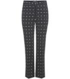 Stella Mccartney Printed Crêpe Trousers
