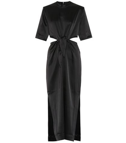 Nanushka Bhumi Satin Midi Dress