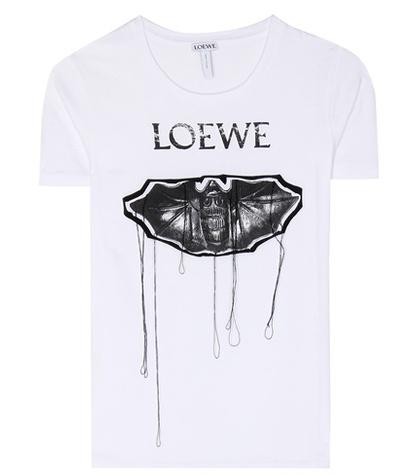 Roger Vivier Embellished Cotton T-shirt