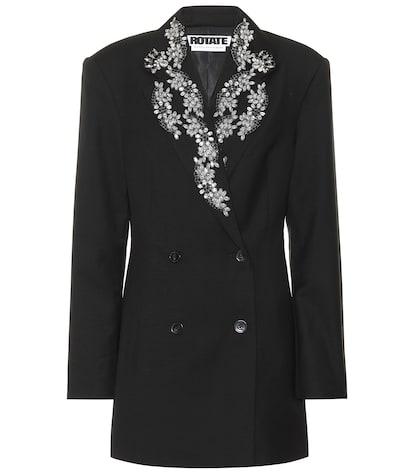 Current/elliott Wool-blend Blazer Dress