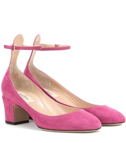 Bottega Veneta Valentino Garavani Tan-go Suede Pumps