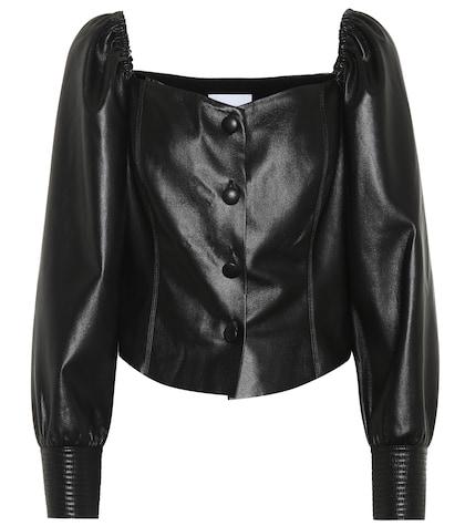 Nanushka Exclusive To Mytheresa – Irene Faux Leather Top