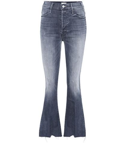 Mother Button Fly Hustler Ankle Jeans