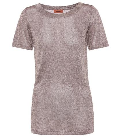 Missoni Knitted Metallic T-shirt