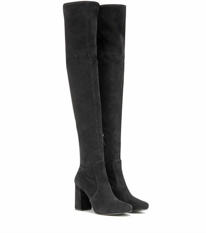 Prada Suede Over-the-knee Boots