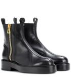 Burberry Venus Leather Ankle Boots