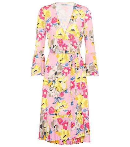 Chlo Floral-printed Wrap Dress