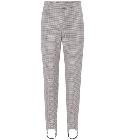 Burberry Checked Stirrup Pants