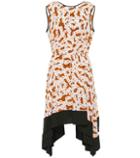 Diane Von Furstenberg Printed Silk Midi Dress