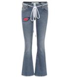 Reebok Diag Cropped Flared Jeans