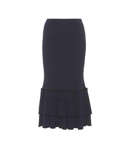 Jonathan Simkhai Ribbed Skirt
